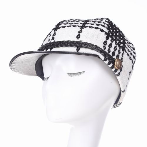 fashion plaid cap