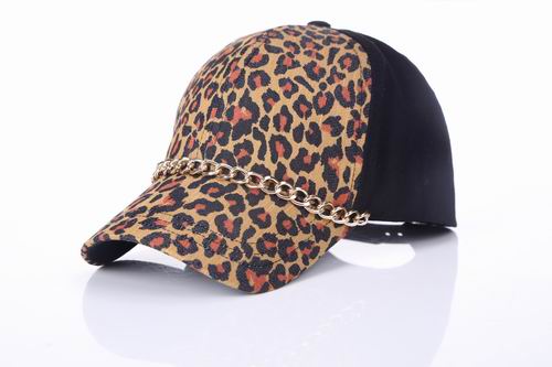 Leopard print hat, leopard print baseball cap