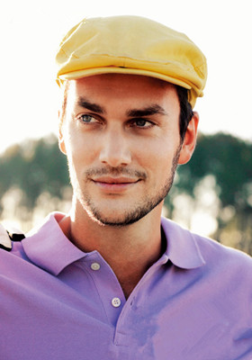 Peak cap is a mens hat of sport style